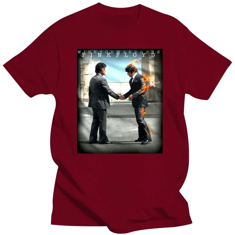 S-M-L-XL-XXL-3X-4X-5X Wish You Were Here PINK FLOYD-HAVE A CIGAR-Blk T-SHIRT New Arrival Informal fashion men manga clothes