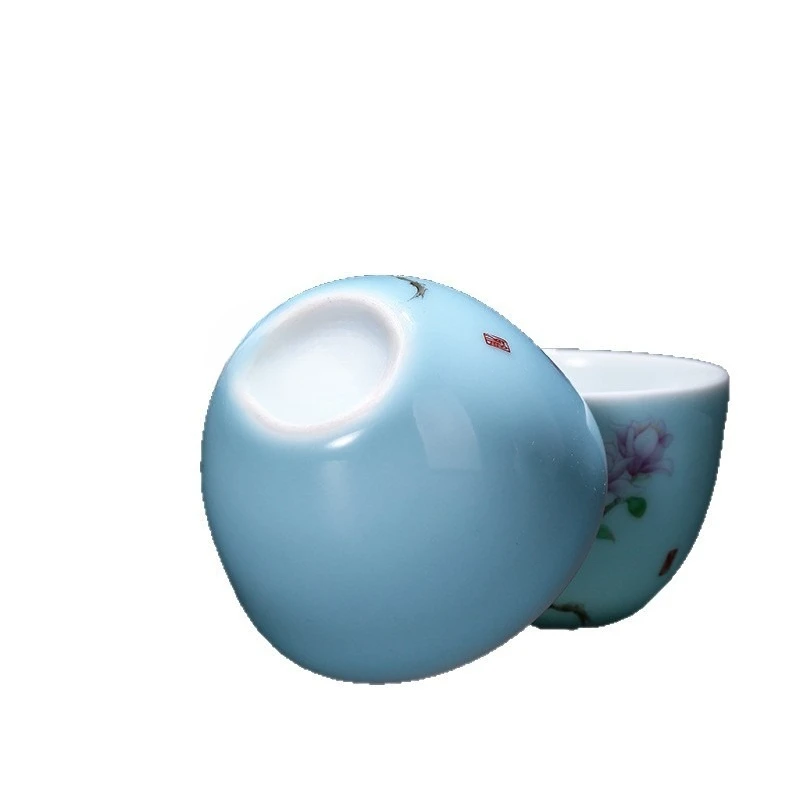 Ceramic, Little Arhat Cup 6 Head Tea Set Business Gift