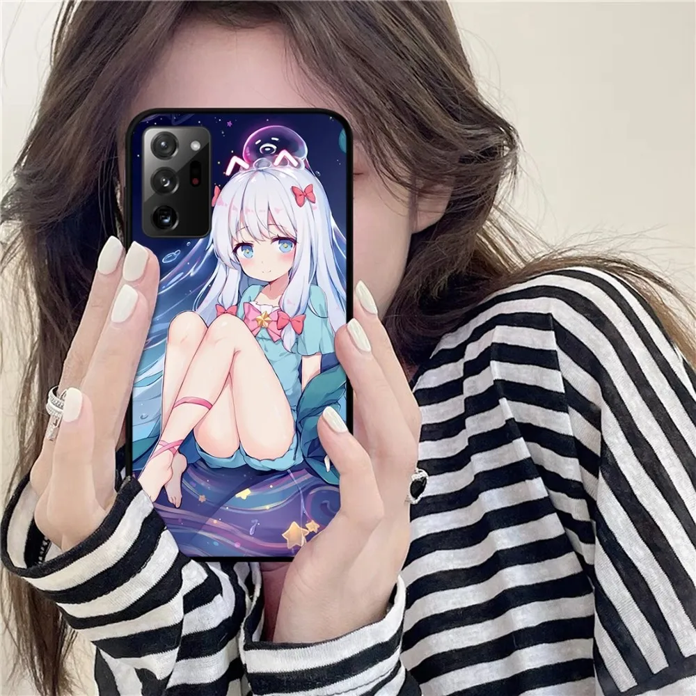 Anime Izumi Sagiri Phone Case For Samsung Note 8 9 10 20 pro plus lite M 10 11 20 30 21 31 51 A 21 22 42 02 03