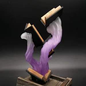 Delicious Creative Book Dice Tower for children, resin sculpture, magic statue decoration, RPG and DND Player gift, ornament for home 8 Main Sales Data Tower - №5