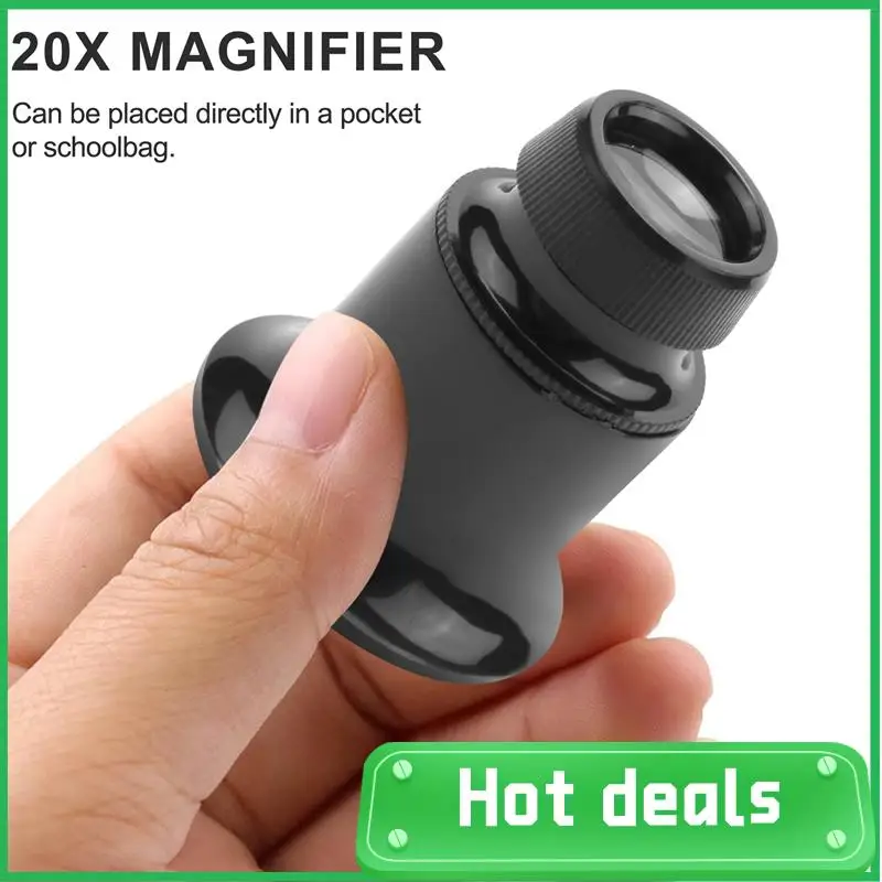 

AC62-4PCS Loupe Eyeglass Magnifiers Set 5X 10X 15X 20X Watch Repair Loupe Magnifier Set Magnifying Glass For Watch Jewellery