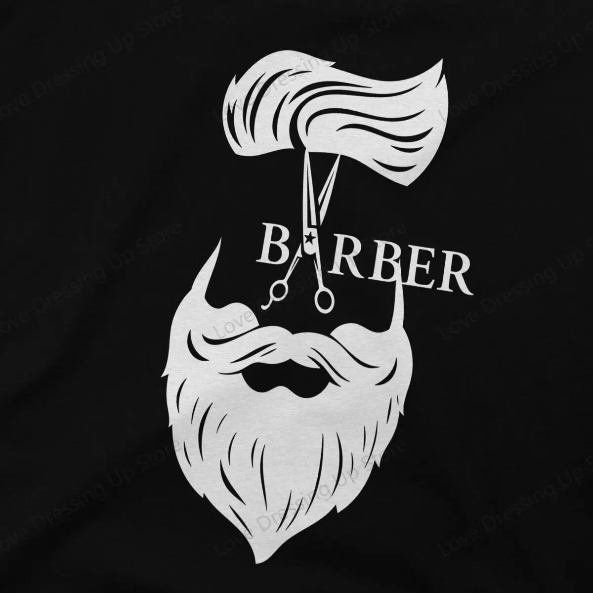 100% Cotton T-shirt  Men's t-shirt Your Barber is here Summer Breathable Street Short Sleeve Top S-6XL