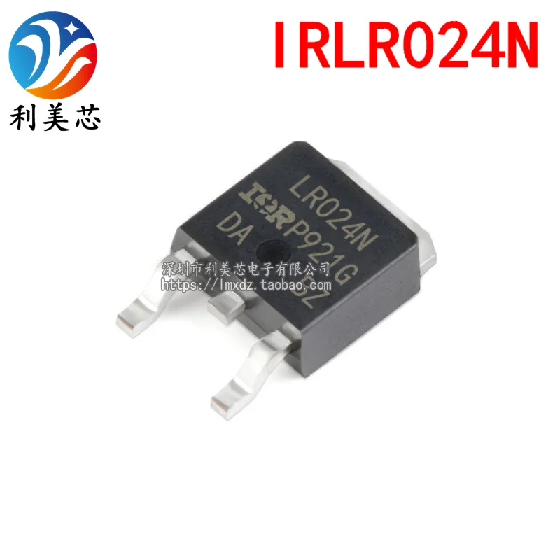 ن قناة MOSFET ، IRLR024N ، LR024N ، 17A ، 55V ، إلى-، علامة تجارية جديدة ، أصلية