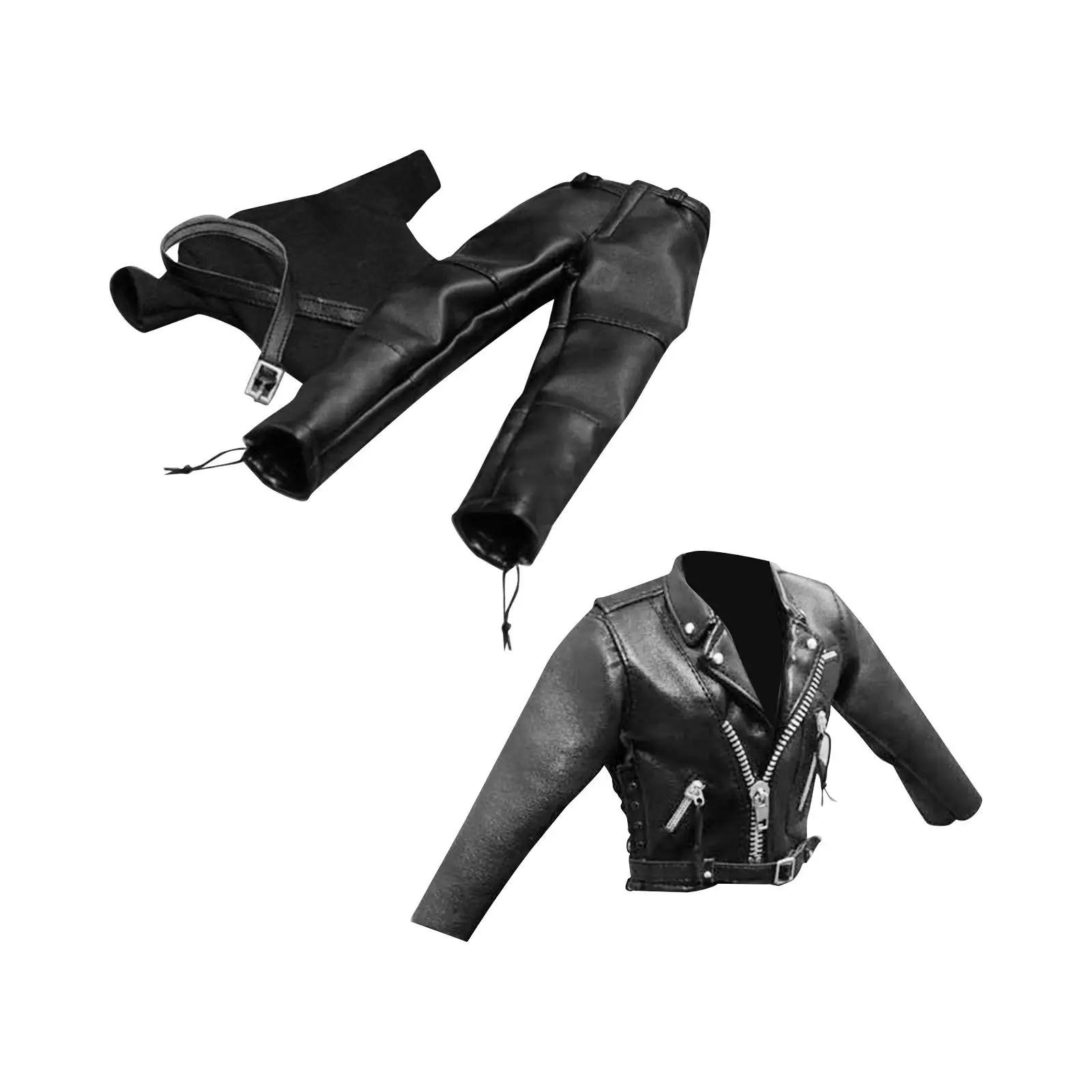 

1/6 Figure Clothes Outfit Soldier Doll Clothes Fashion Stylish Handmade Sweatshirt Belt for 12 inch Soldier Figures Accessory