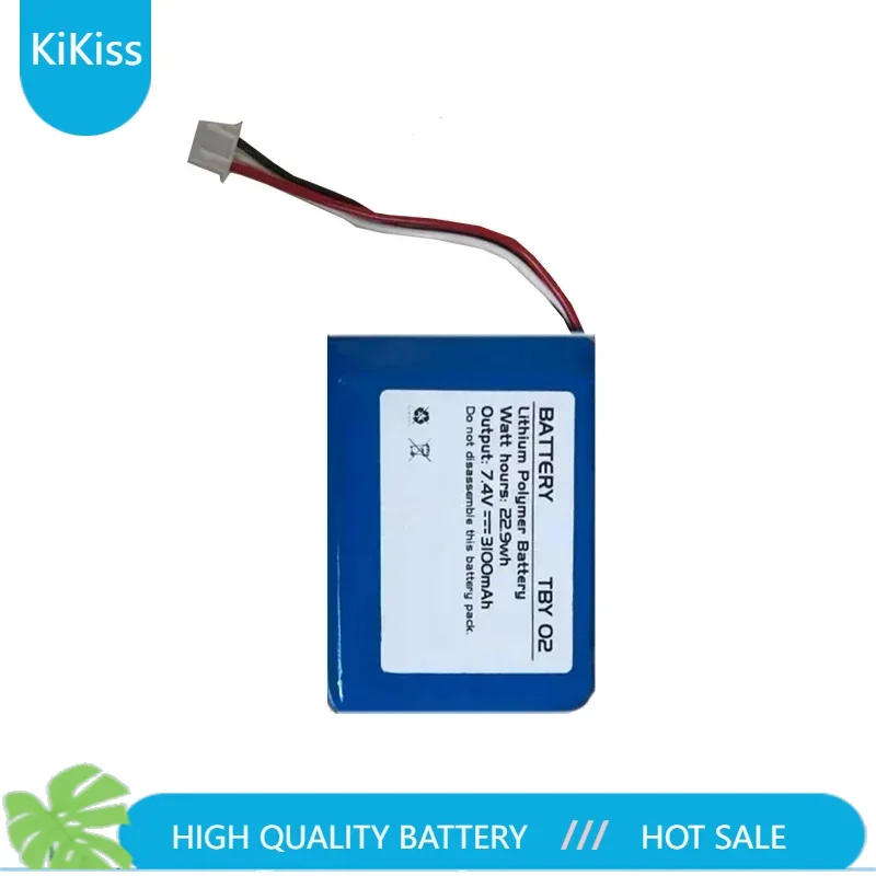 

3100mAh Replacement Battery TBY 02 For EMTEK AOR550 AOR600S AOR500s