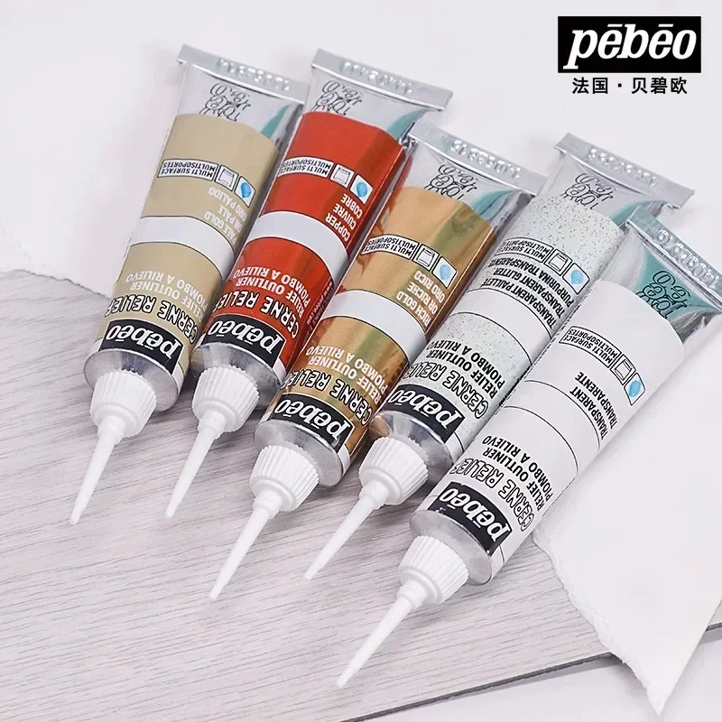 PEBEO Acrylic Paint 20ML Waterproof Acrylic Paint Tube for Wood/Canvas/Fabric Painting Glass Pigments Artist ArtSupplies image 3