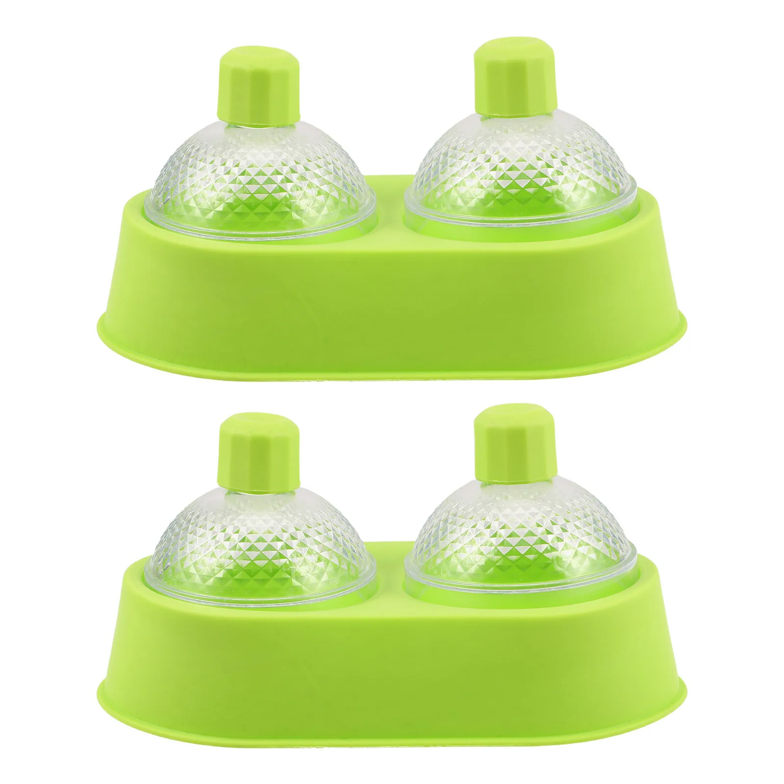 

2 шт., форма для изготовления ледяных шаров, уникальная круглая форма в форме лампы для кубиков льда, легкосъемная форма для виски, коктейлей, домашних вечеринок