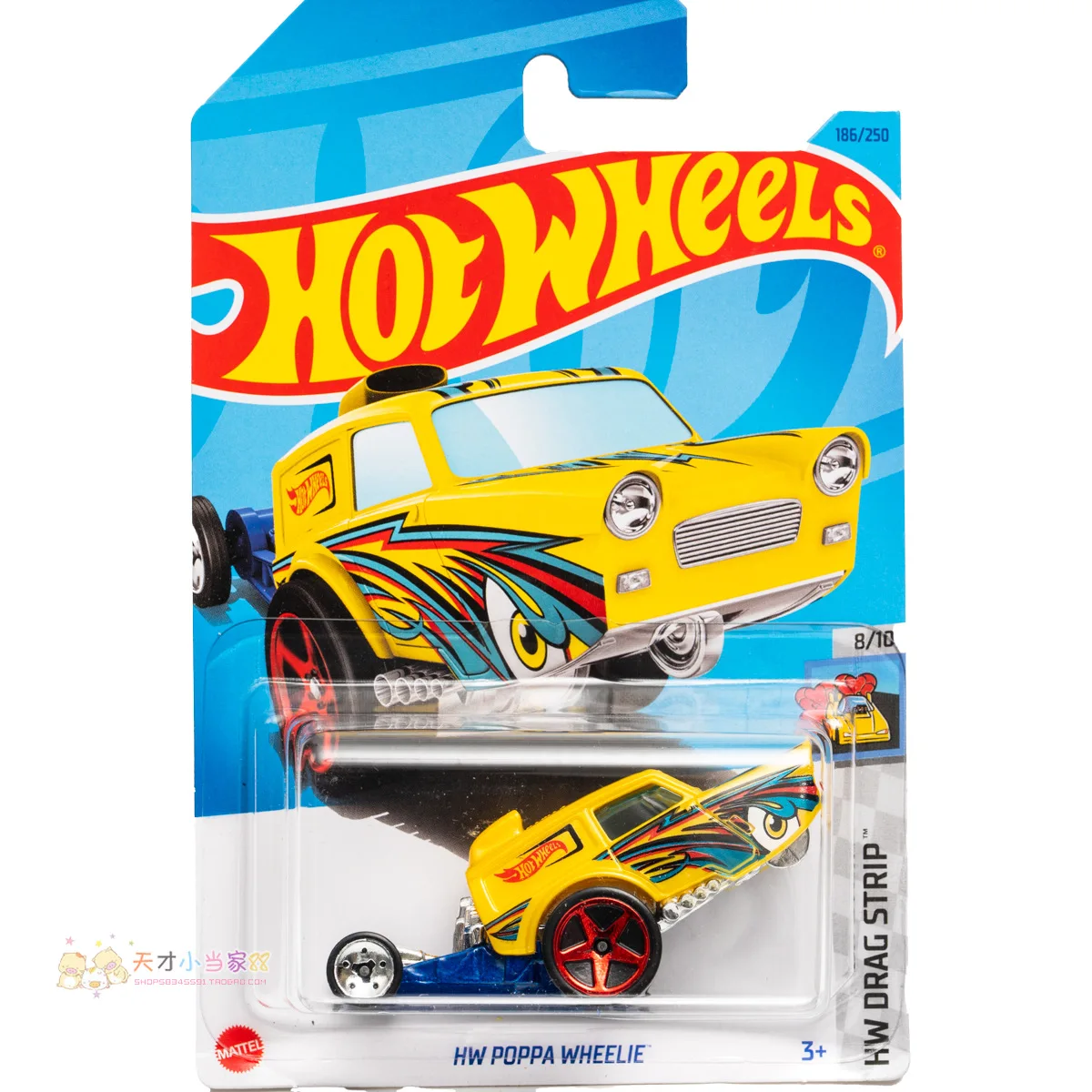 

2023-186 Лидер продаж, автомобили HW POPPA WHEELIE 1/64, металлические Литые модели игрушечных автомобилей