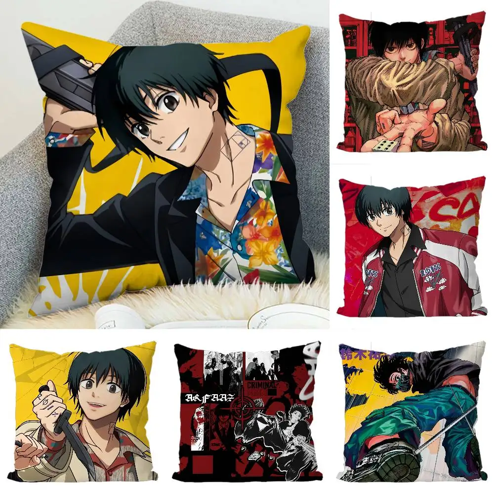 

Nagumo Yoichi Japan Pillow Case Luxury Double-sided For Car Pillows 45x45 Cushions Cover Home And Decoration Sofa Pillowcase 50x