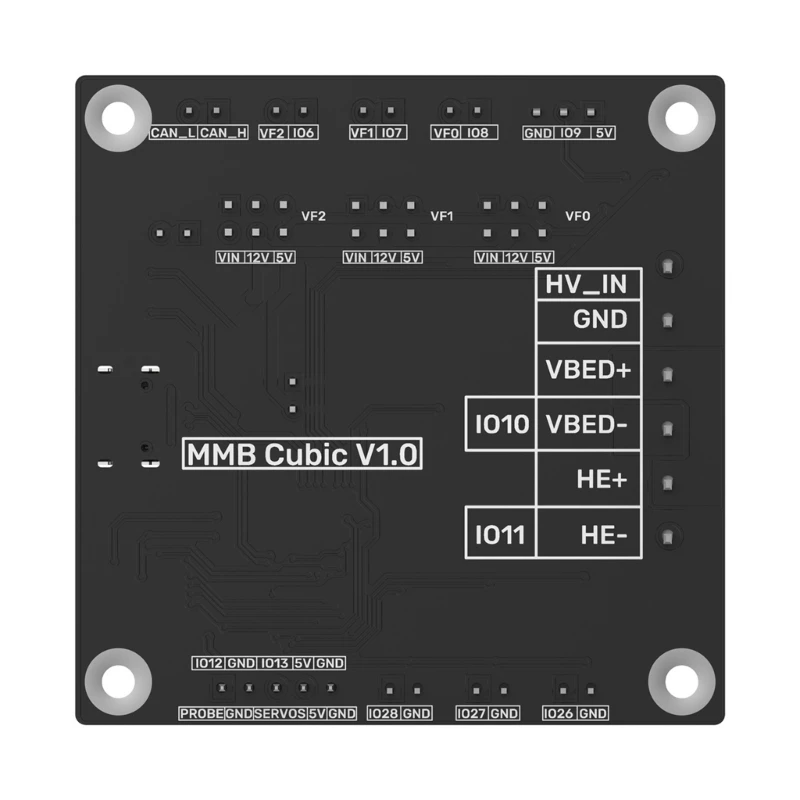 High Precisions MMB Cubic V1.0 3D Printing PCB Mainboard, Enhances Compatibility for Voron2.4