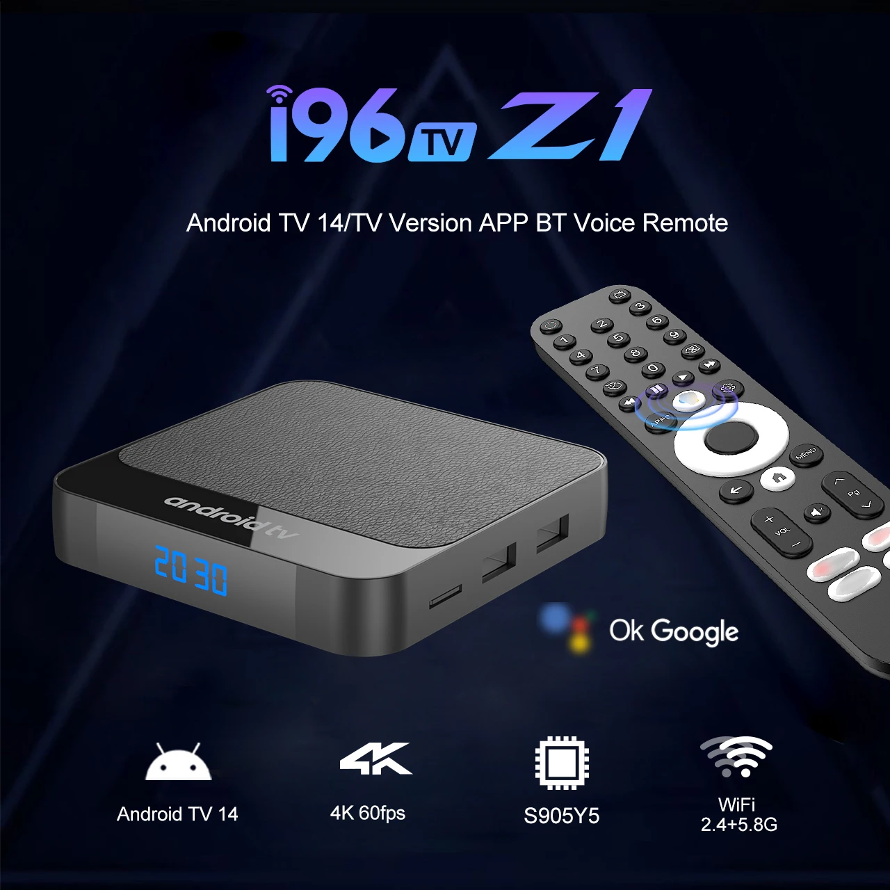 Home Cinema Rack - Smart TV Box I96 Z1 4+32GB