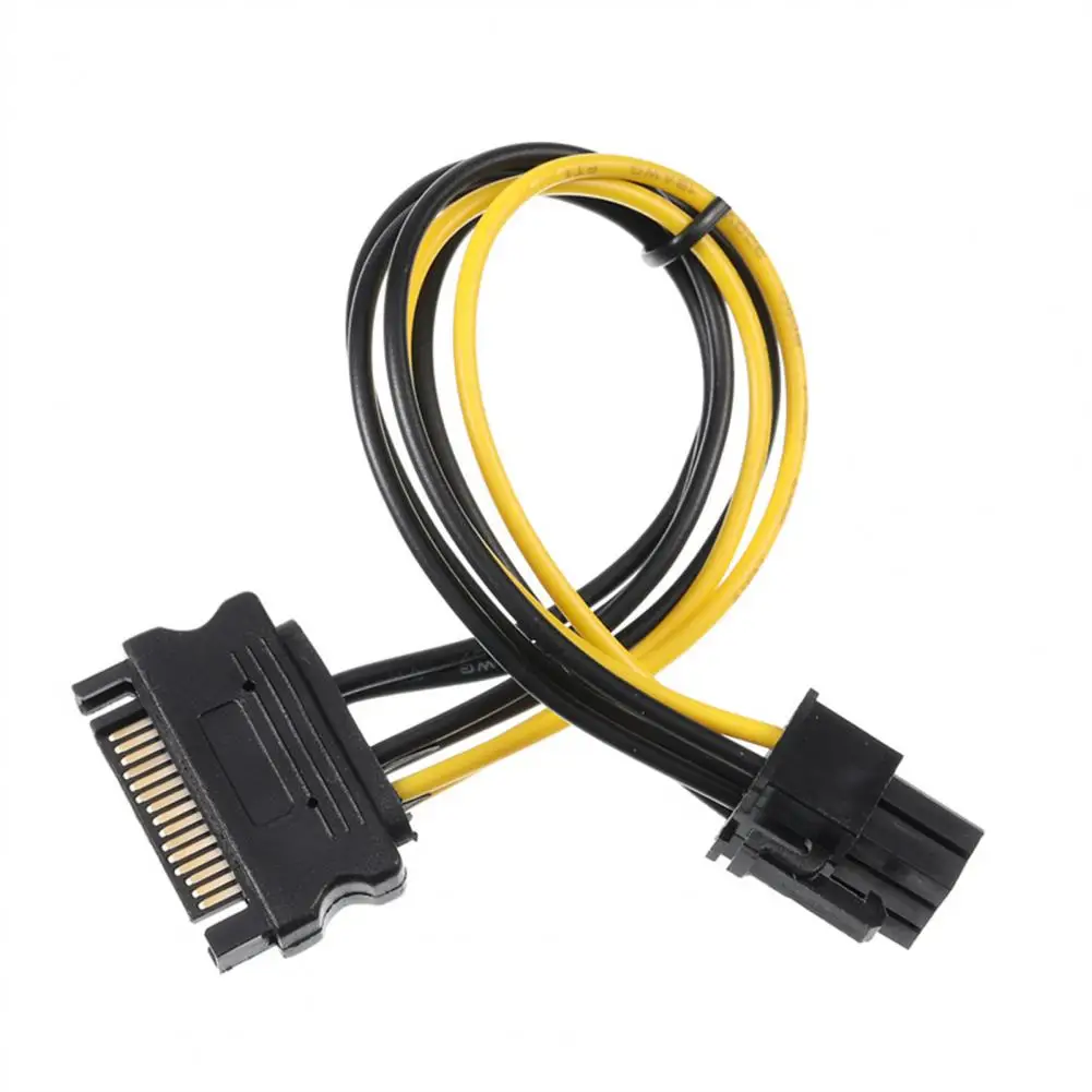 Вертикальный комплект для майнинга Pci-e Удлинительный кабель-адаптер видеокарты с 6-контактным кабелем Sata Удлинительный кабель от 1x до 16x для USB