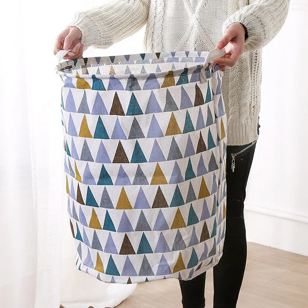 

Large Capacity Dirty Clothes Basket Foldable Laundry Storage Box Home ganizer Sundries Bucket Balcony Nursery Dorm Room Neat