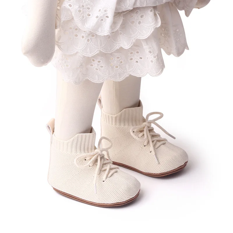 

Детская обувь, весна 2024, новые детские сапоги, дышащая обувь с высоким берцем для девочек, нескользящая прогулочная обувь с мягкой подошвой, повседневные ботинки Zapatos Bebé