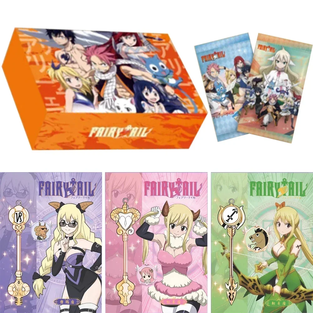 FAIRY TAIL Card Limited Magisters Guild Dragneel Laxus Dreyar Anime Peripheral Game Collection Card Toys Gifts