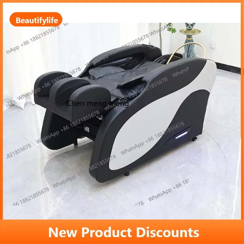 

A56 Профессиональная электрическая массажная кровать для головы, спа, гидравлическая станция для мытья волос, шампунь, раковина для салона красоты, оборудование для клиники