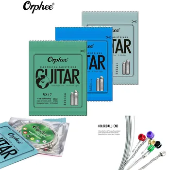Orphee 1/5/10 Pcs Electric Guitar Strings Set RX Series Hexagonal Carbon Steel 6 String fo