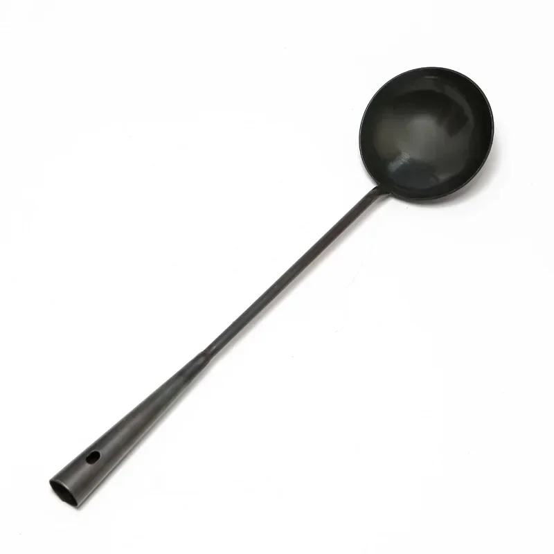 Chinese Chef Frying Pan Spoon Shovel Hand Shovel Iron Spoon Healthy Uncoated Spoon Set Pot Iron Pot