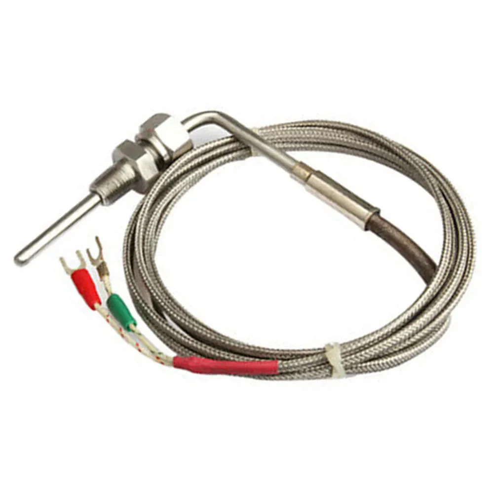 Imagem -02 - Sonda do Sensor de Temperatura do Termopar tipo Egt k para Controlador de Temperatura de Aço Inoxidável Rosca Npt 1200 ° Cabo c 2m