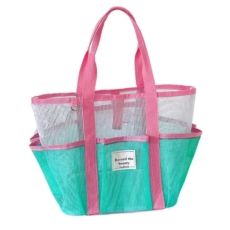 

Beach Bag Tote Large Mesh Reusable Beach Tote Women's Luggage For Travel Luggage Outdoor Cruise Picnic Camping Hiking Lake