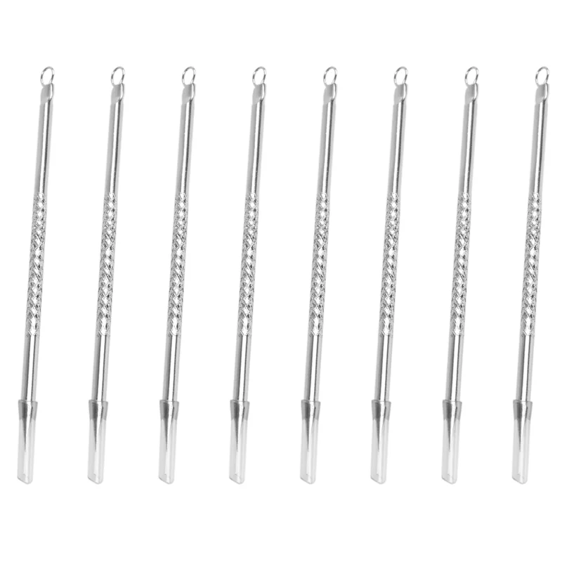 Y15A 8X أداة تنظيف مزيل الرؤوس السوداء حب الشباب العيب إبرة بثرة بقعة النازع دبوس