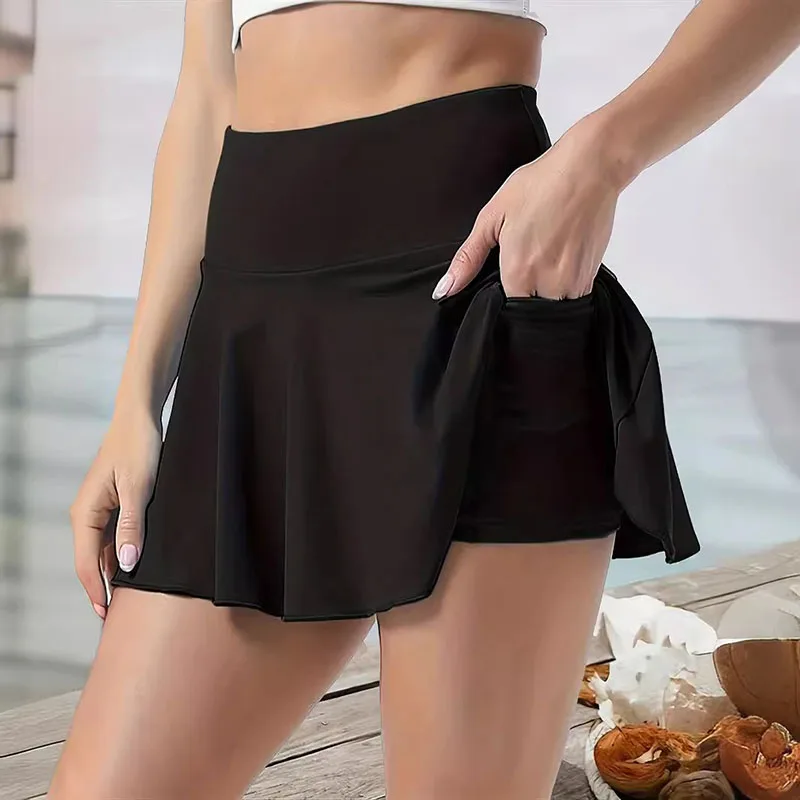 

2025 New Model Outdoor Sports Casual Comfortable Versatile Half Length Short Skirt A-line Skirt Women's Style