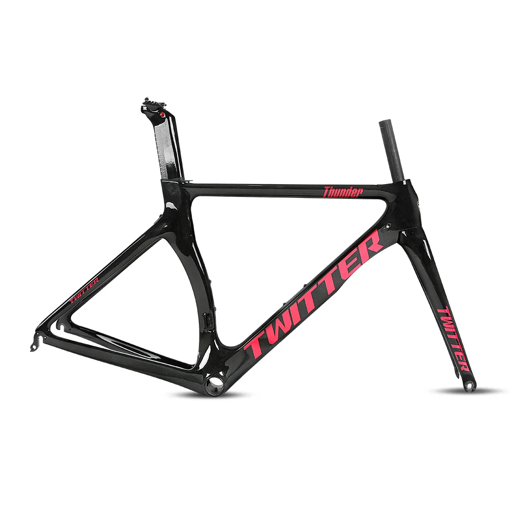 

Custom Brand 700C Super Light Aero T800 Carbon Fiber Road Bike Frame