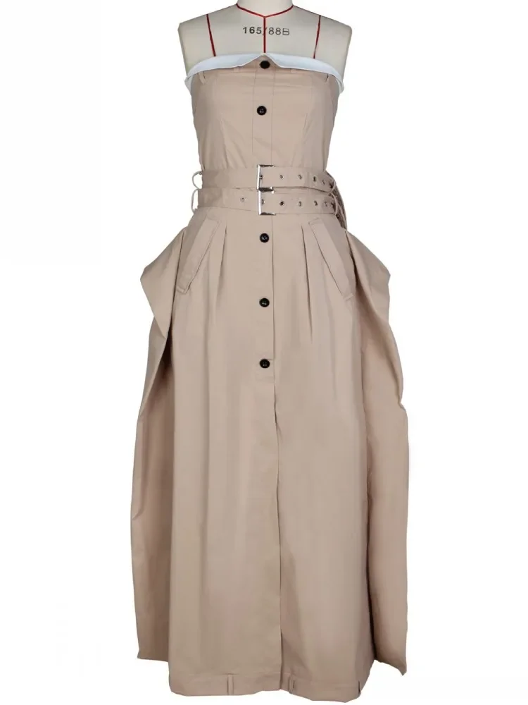 African Dresses For Women 2025 New African Clothes Dashiki Strapless Ankara Dresses Traditional Robe Africa Maxi Dress