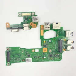For Dell Inspiron N5110 M5110 laptop DC Power DC-IN Jack VGA USB Network card RJ45 audio wireless network card Board