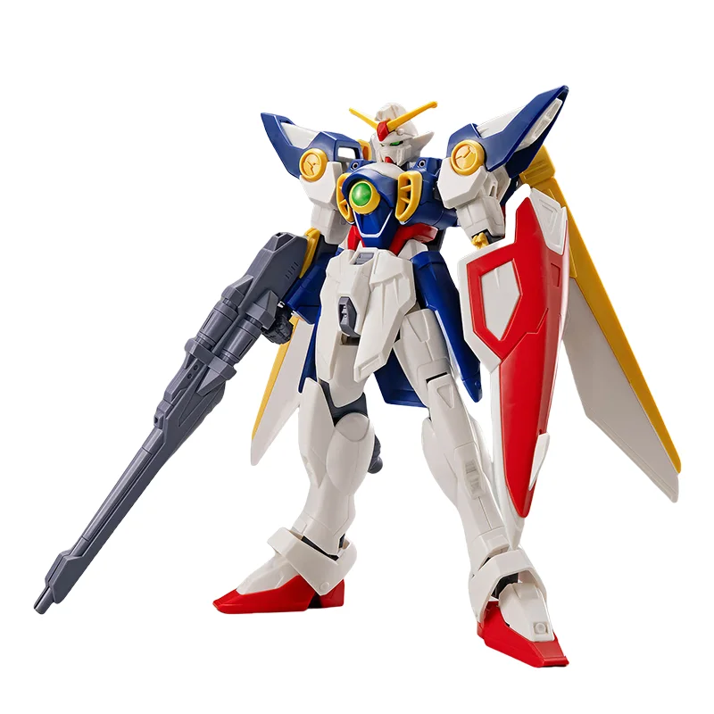 Spot Directe Levering Bandai Originele Anime GUNDAM Model EG 1/144 XXXG-01W WING GUNDAM Action Figure Montage Speelgoed Voor Kinderen Gift