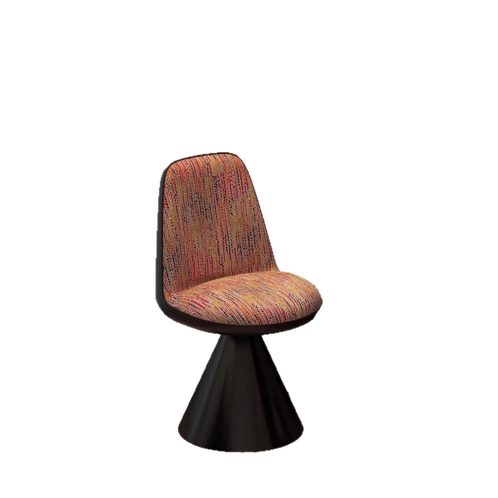 #Italian Metal Nordic Design Rotating Backrest Makeup Stool for Bedroom Dressing Table Light Luxury Home Furniture