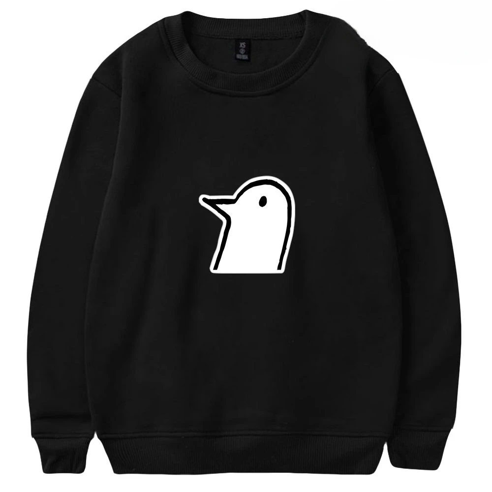 Anime Oyasumi Goodnight PunPun Oversized Hoodie Women Men O-neck Long Sleeve Crewneck Sweatshirt Pullover Tops Casual Sportswear