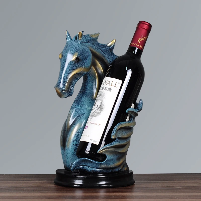 

Swan Wine Rack Decoration European Style Wine Bottle Rack Living Room Table Dining Wine Cabinet Decoration Gift