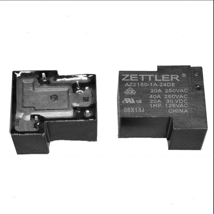 

HOT NEW AZ2150-1A-24DE AZ21501A24DE 24VDC DC24V 24V 40A relay 4PIN