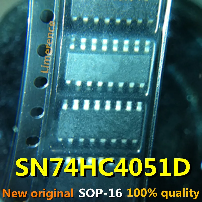 50PCS SN74HC4051D SOP16 74HC4051D 74HC4051 SOP-16 New and Original IC Chipset