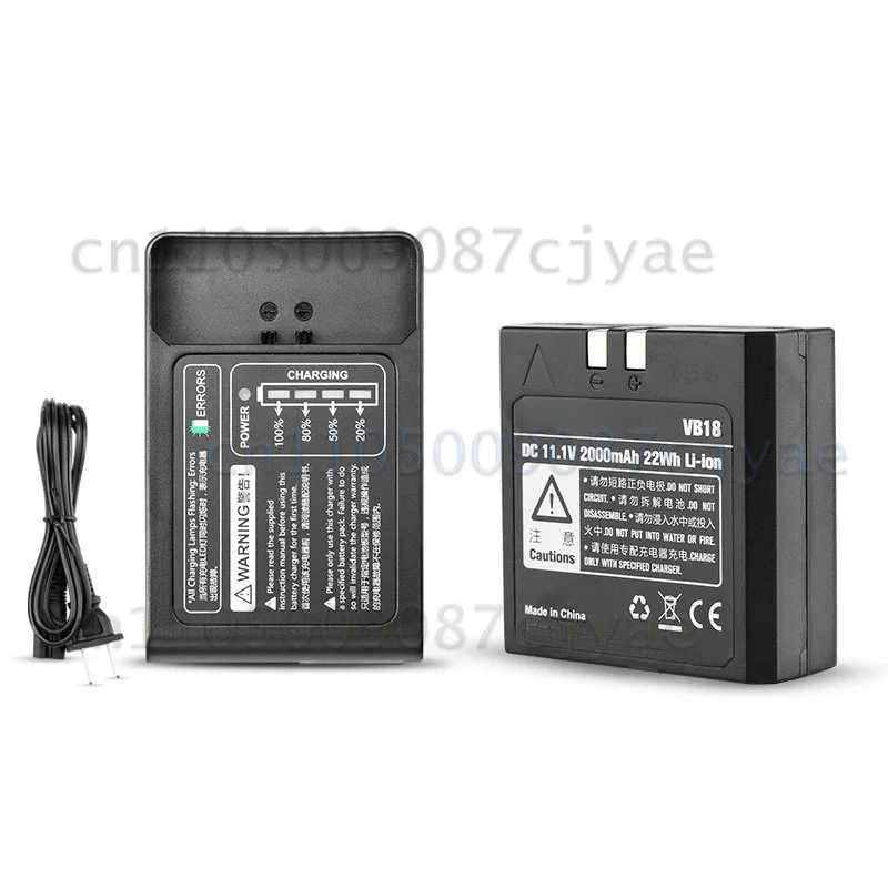 VB18 VC18 Battery Charger For Godox V850II V860II Camera Flash