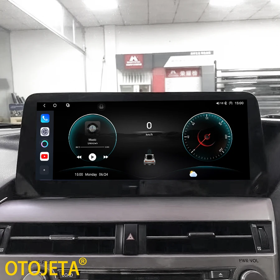 

12.3" Qualcomm 665 Android Screen Carplay Car Radio GPS For LEXUS RX RX350 RX270 RX300 RX450h 2009-2014 Multimedia Player Stereo