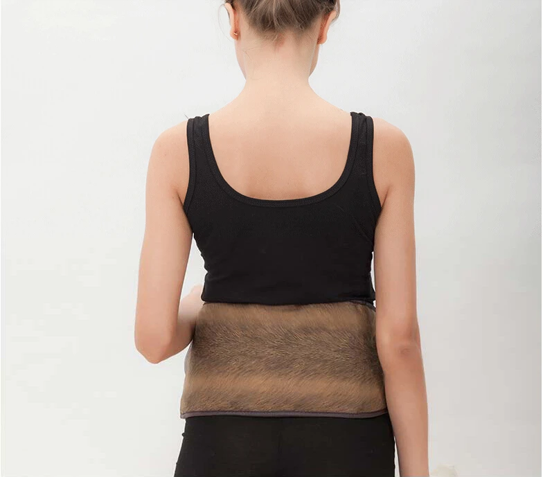 Household germanium stone lumbar fields electric heating belt moxibustion electric hair band 1 package charge