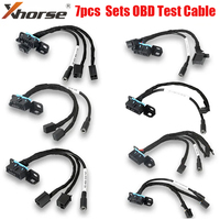 Original 7PCS Test Line Cables for Benz All EZS W209/W211/W906/W169/W208/W202/W210/W639 for Mercedes Locks OBD EIS ELV Test Line