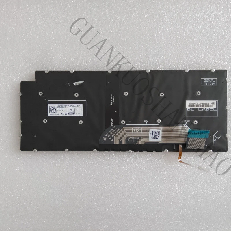 HJY...is suitable for Dell Vostro 5490 5498 laptop keyboard English small carriage return 08GH4P