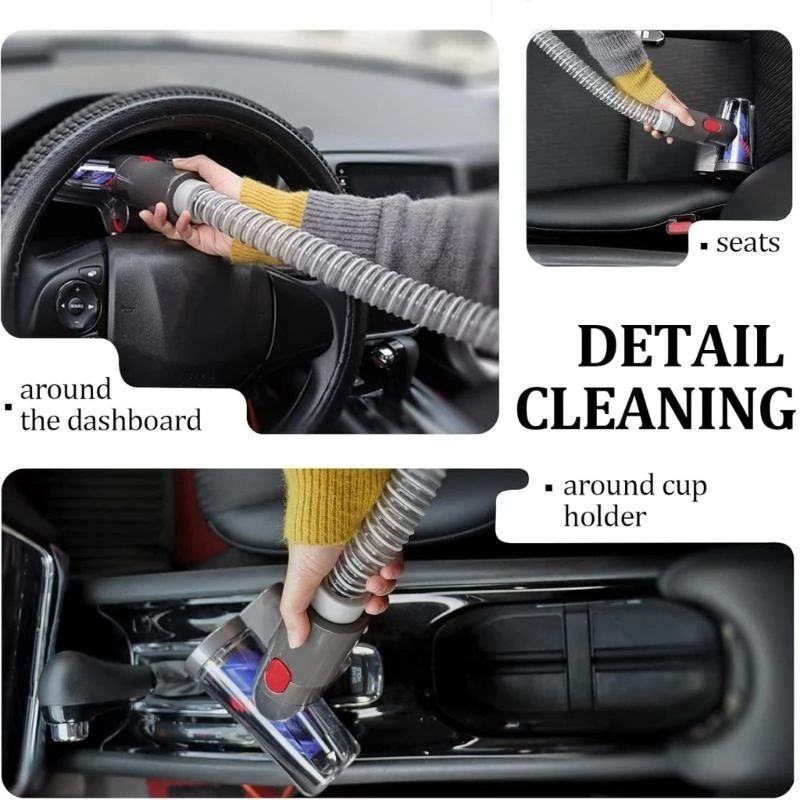  Electric Vacuum Hose for V10 SV28 SV14 Multiple Models With Powerful Suction And Deep Cleaning Accessories Compatibility