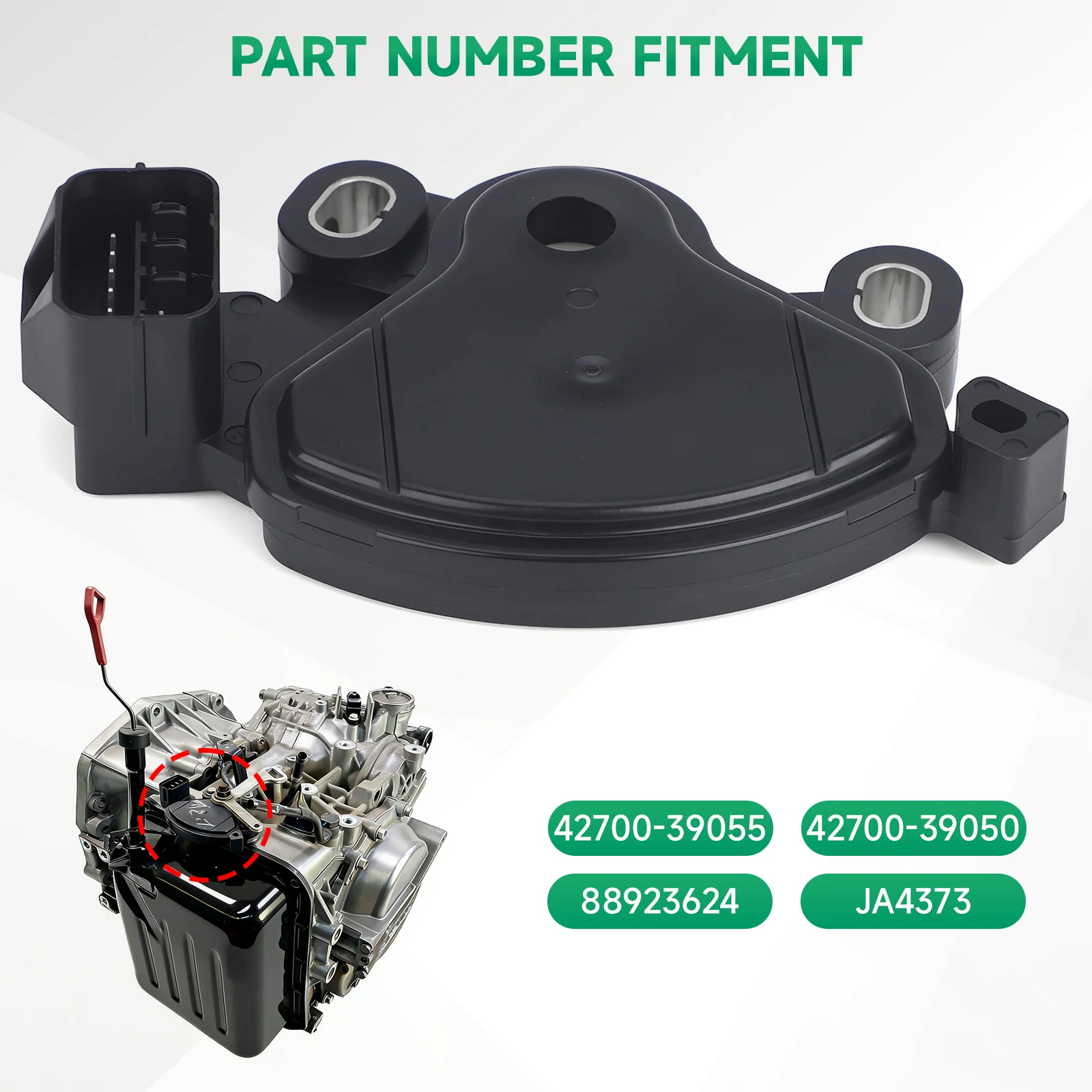 

Neutral Safety Switch For Hyundai KIA 1999-2014 Sonata Elantra Santa Tucson Optima Azera OE 42700-39055/39050 Black ABS Plastic