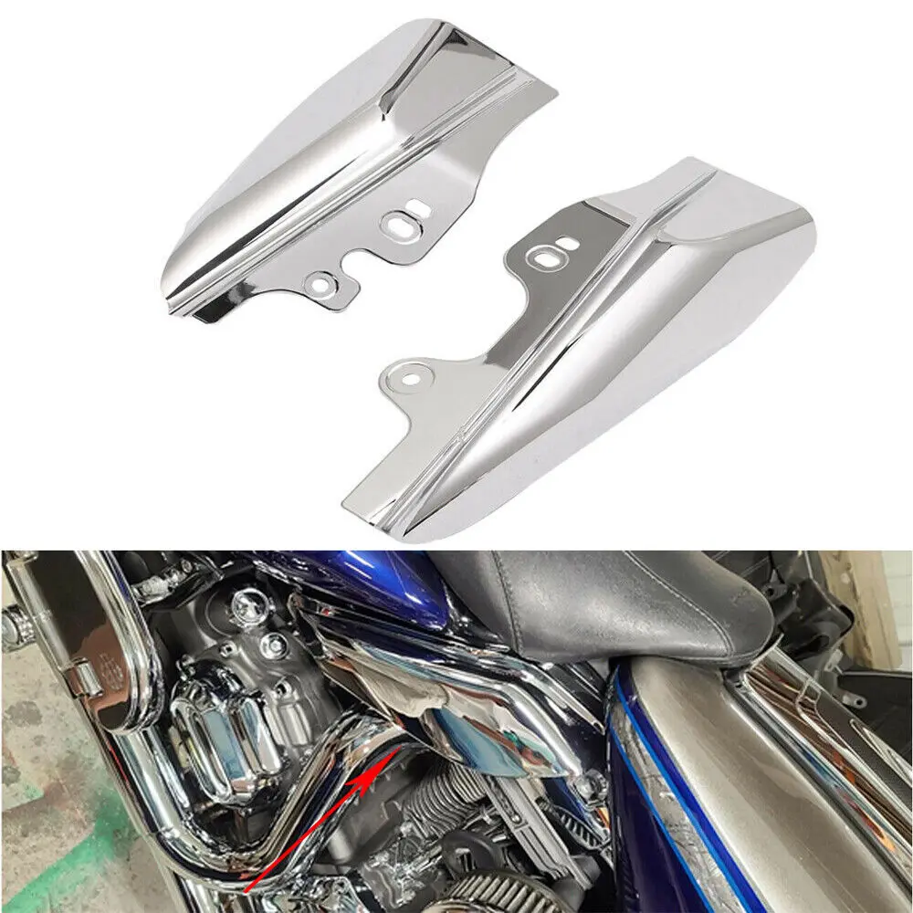 Mid-frame AIR Deflector Chrome For Harley Touring Road King Electra Glide FLHR FLHX FLTR 2001-2008