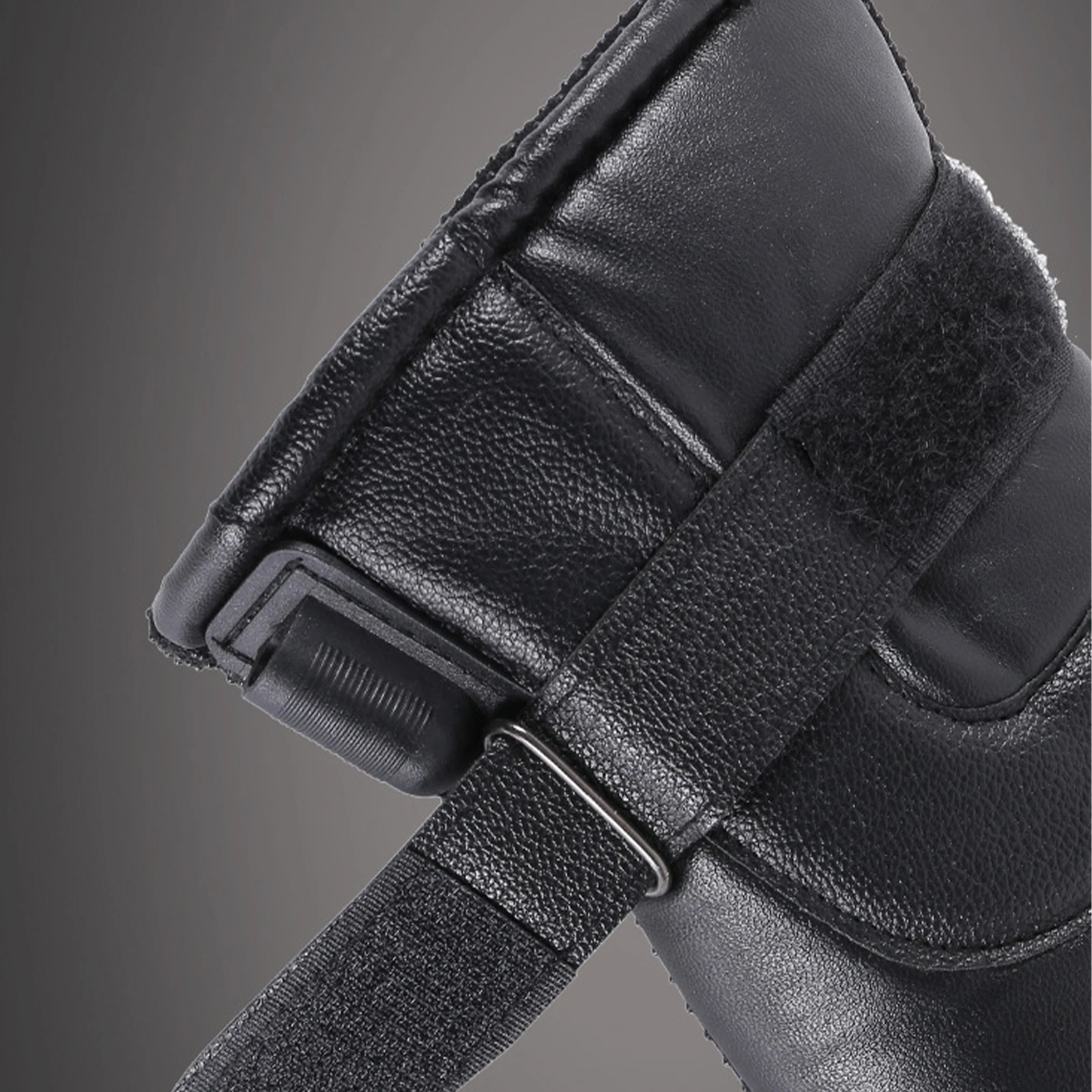 

Electric Heated Gloves Windproof Touchscreen Hand Warmer PU Soft Leather Heating Gloves for Outdoor Camping Hiking