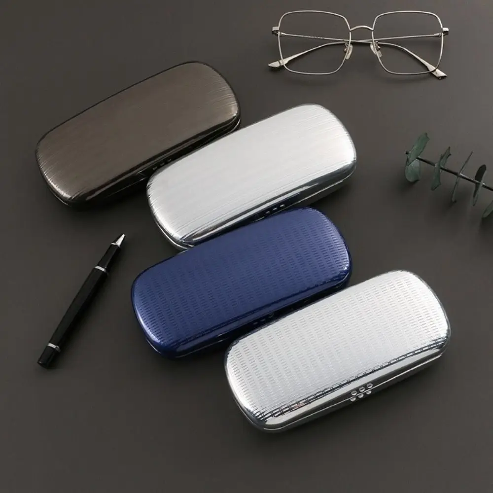 

Portable Aluminum Alloy Optical Eyewear Boxes Glasses Case Sunglasses Box Myopia Case Storage Box