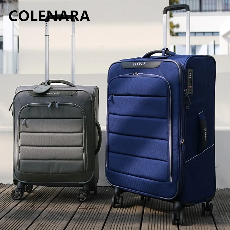 COLENARA Suitcase High Quality Oxford Cloth Boarding Box 20