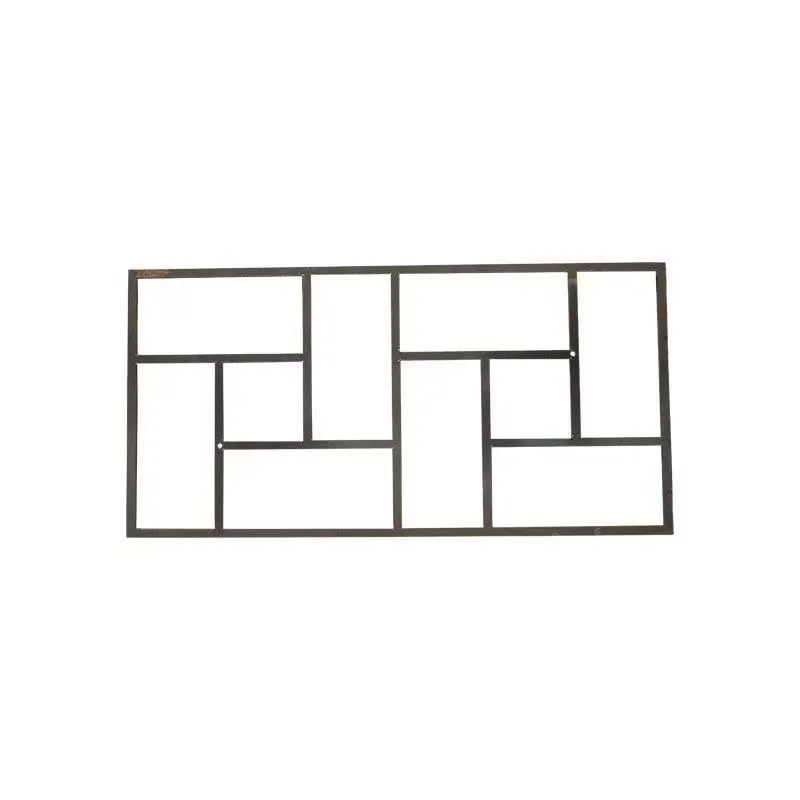 corridor cement floor stamped mold concrete anti-slip pavement construction steel material for garden courtyards