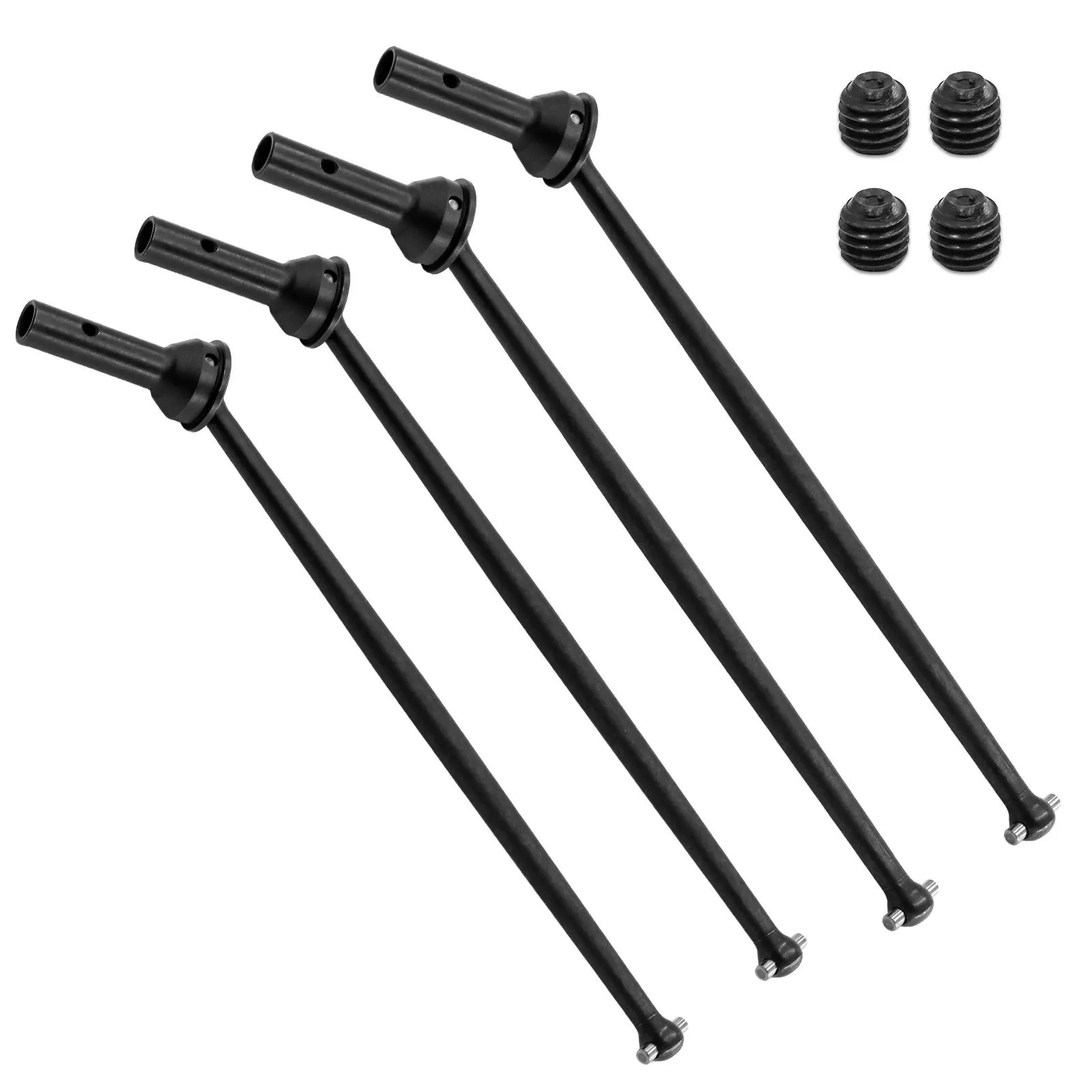 # 45 Stahl Vorder- und Hinter-CVD-Antriebswellen-Set, RC-Upgrade-Teile für ARRMA 1/7 FIRETEAM, 1/8 TALION 6S ARA106048