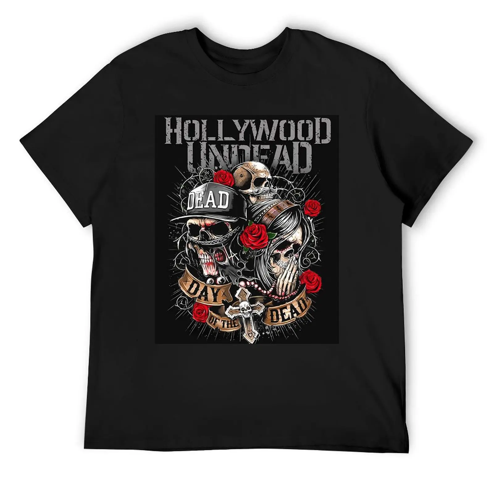 Top hollywood undead T-Shirt tees shirts graphic tee summer clothes fashion shirts plain t shirts men