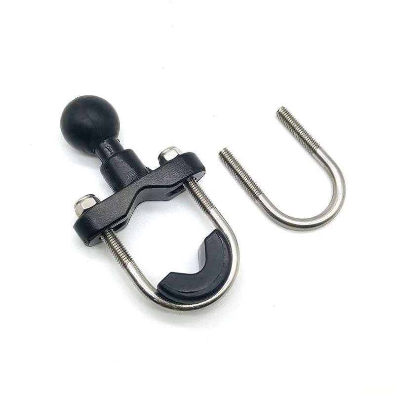 AliExpress NONE Motorcycle Handlebar 1 Inch Ball Ram Mount Support for Round Tube Rail Bicycle Base Action Camera Mobile Phone GPS Monitor Mount